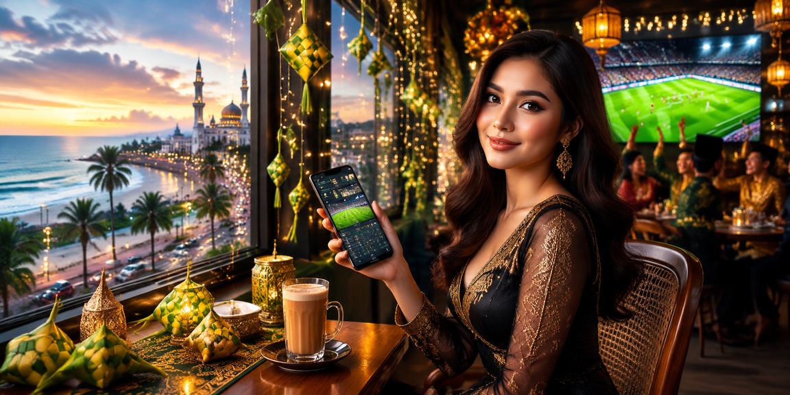 Pengguna Malaysia bermain kasino mudah alih di platform 13800 semasa Hari Raya
